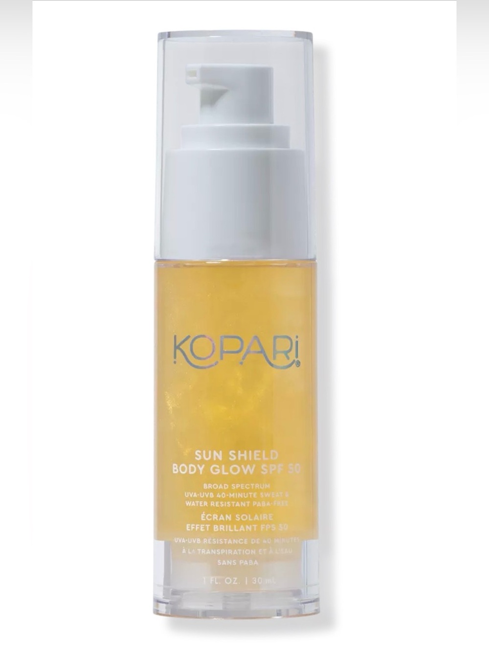 Kopari Sun Shield Body Glow Gel SPF 50 - 1oz